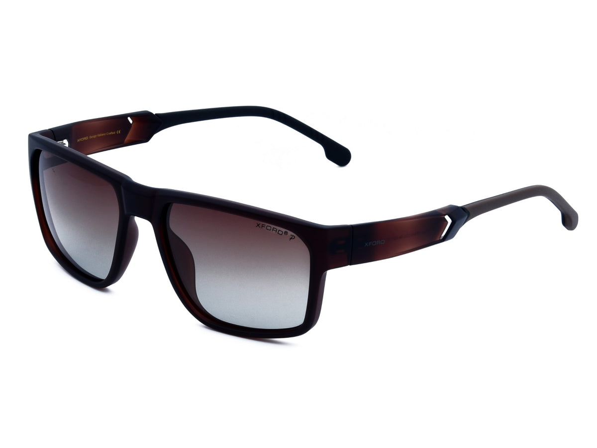 Matte Dark Brown & Translucent Amber