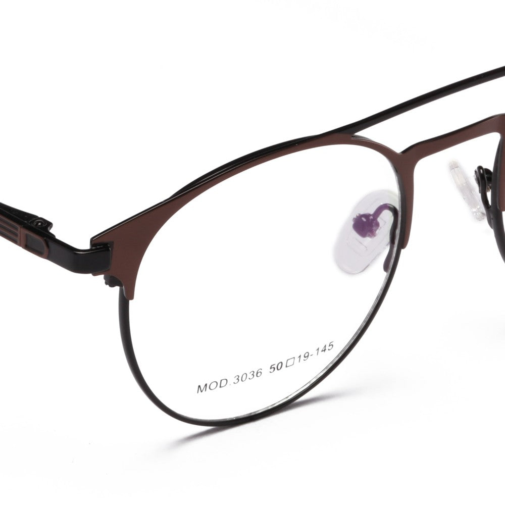 BROWN WITH BLACK