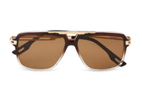 BROWN WITH GOLD
