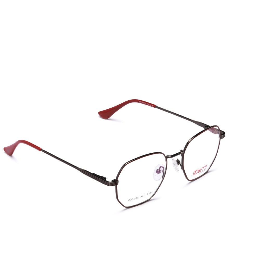 GUNMETAL WITH MAROON