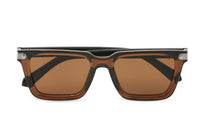 BROWN WITH BALCK