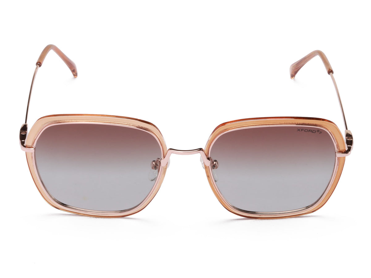 GOLD WITH BROWN RIM