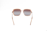 GOLD WITH BROWN RIM