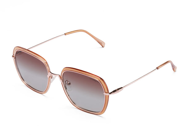 GOLD WITH BROWN RIM