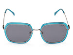 SILVER WITH BLUE